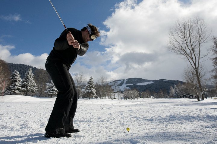 Snow Golf and the Megève Winter Golf Cup