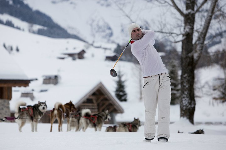 Snow Golf Tournament