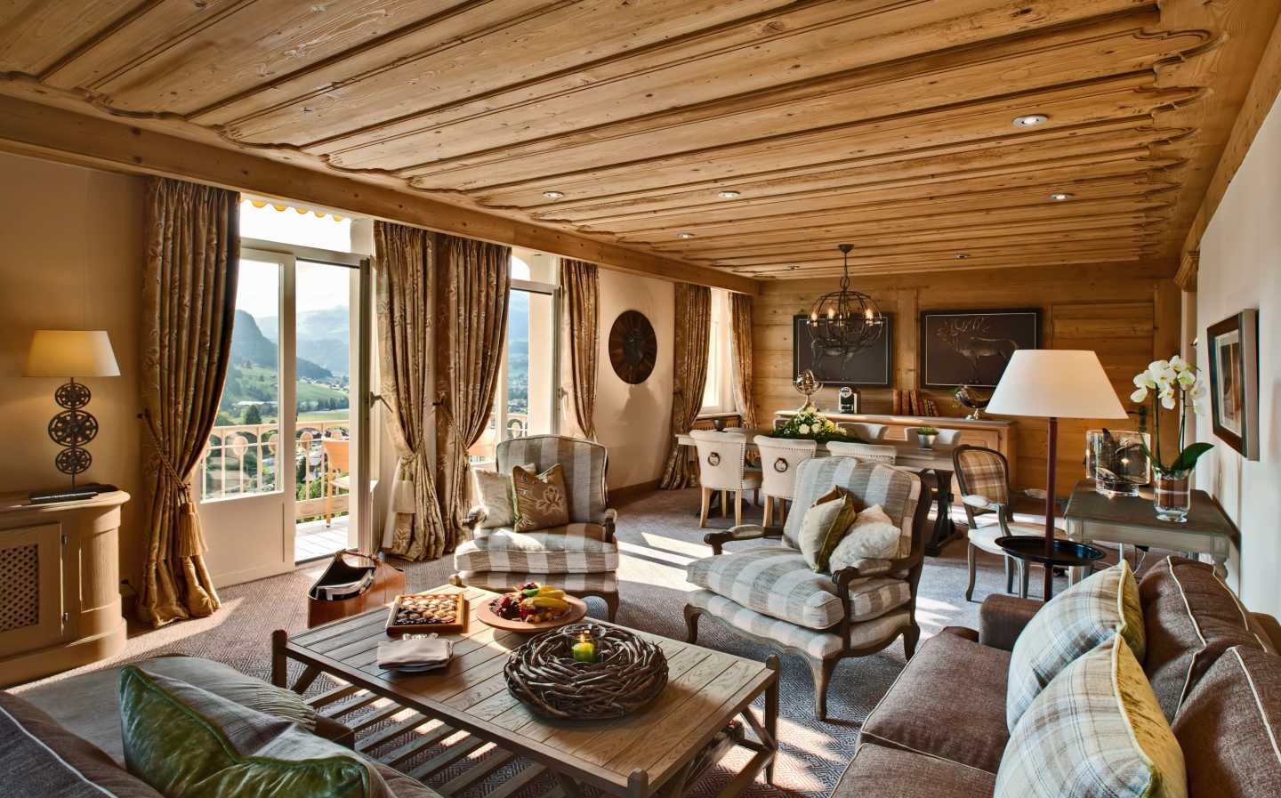 Gstaad Palace Corner Suite
