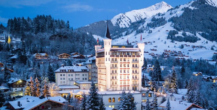 A Night in the Grand Dame of Swiss Ski Hotels: The Gstaad Palace