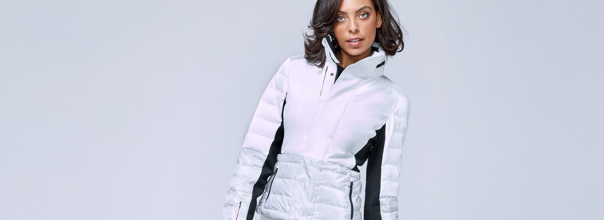 Haute Ski Fashion from Erin Snow: Sari Jacket in Eco Sporty Aluminum