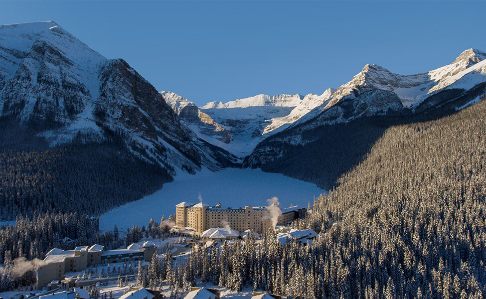 the Fairmont Chateau Lake Louise