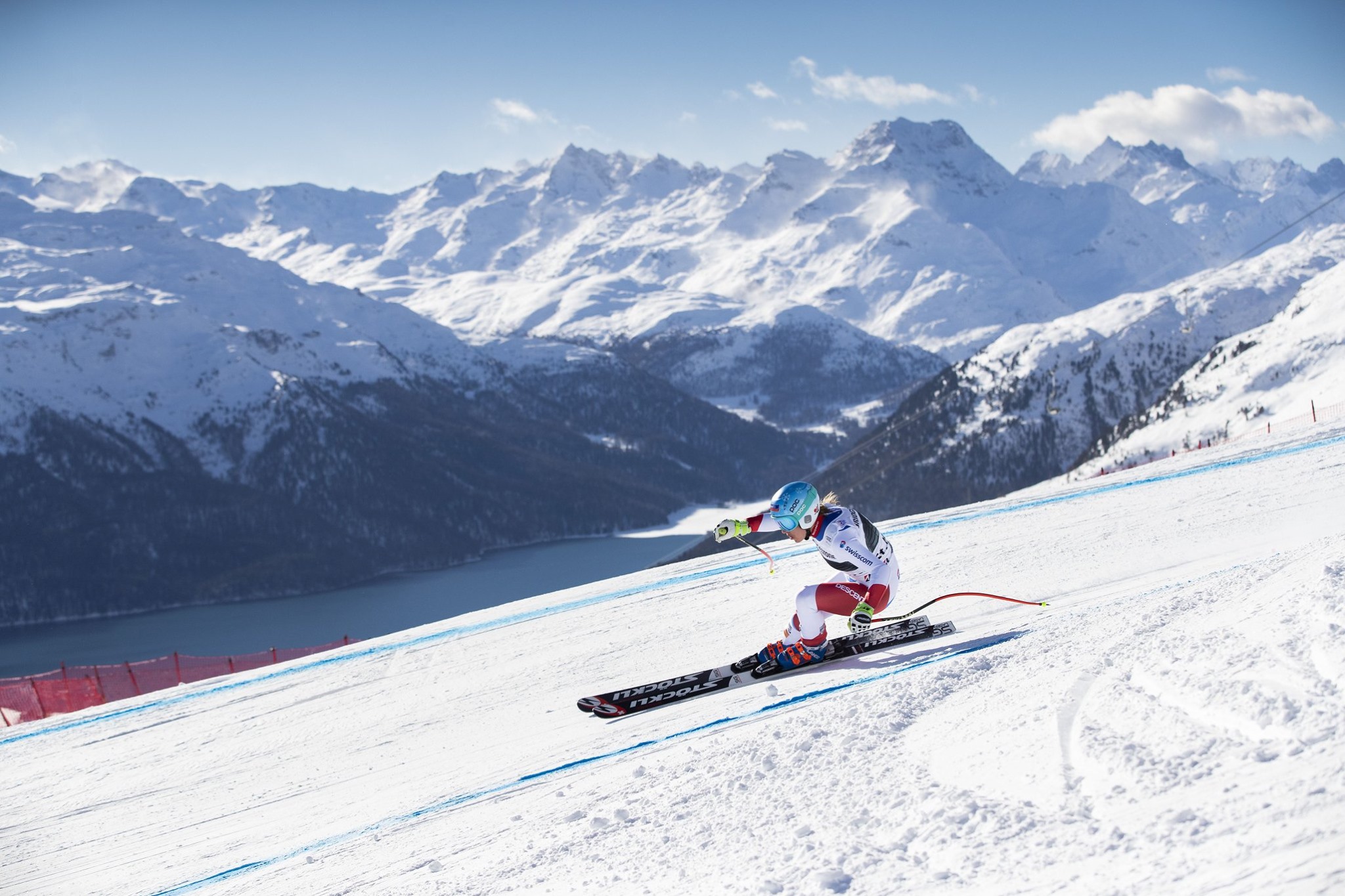 Courchevel will stage two giant slaloms 