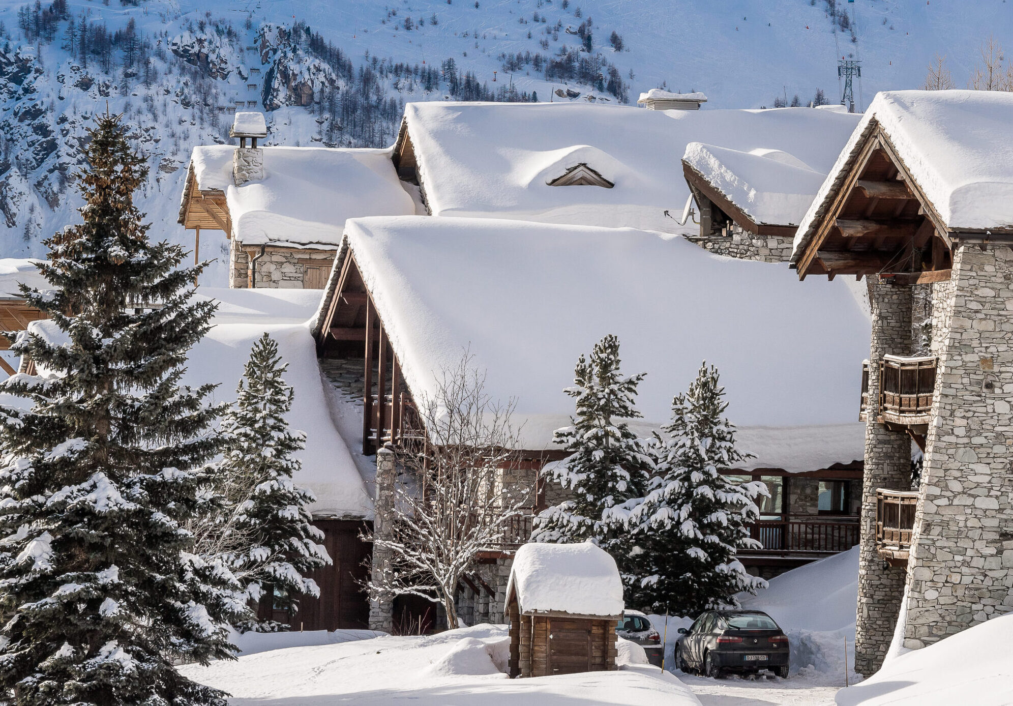 Graham Bell Val D'Isere France Village 