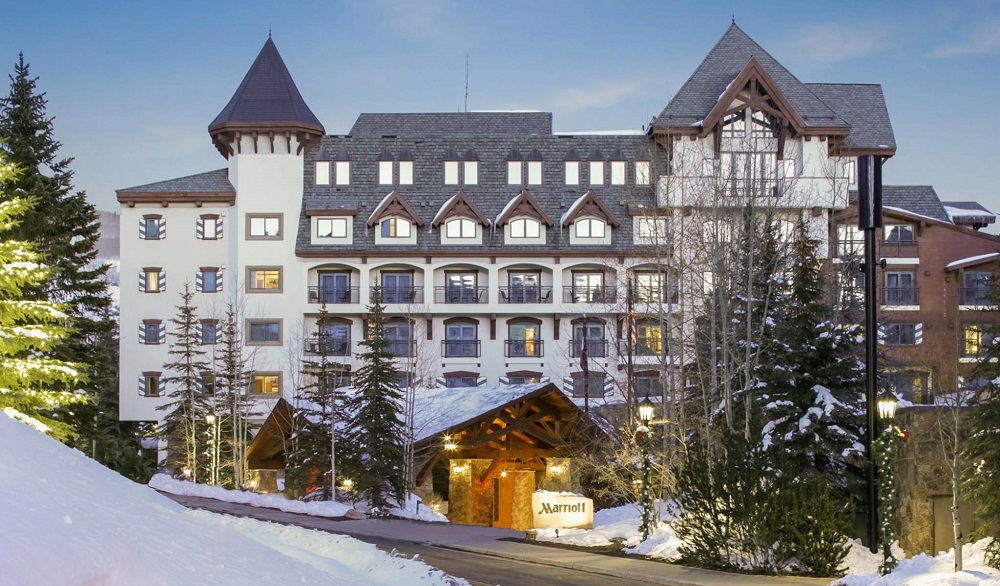 The Four Seasons hotel in Vail Colorado